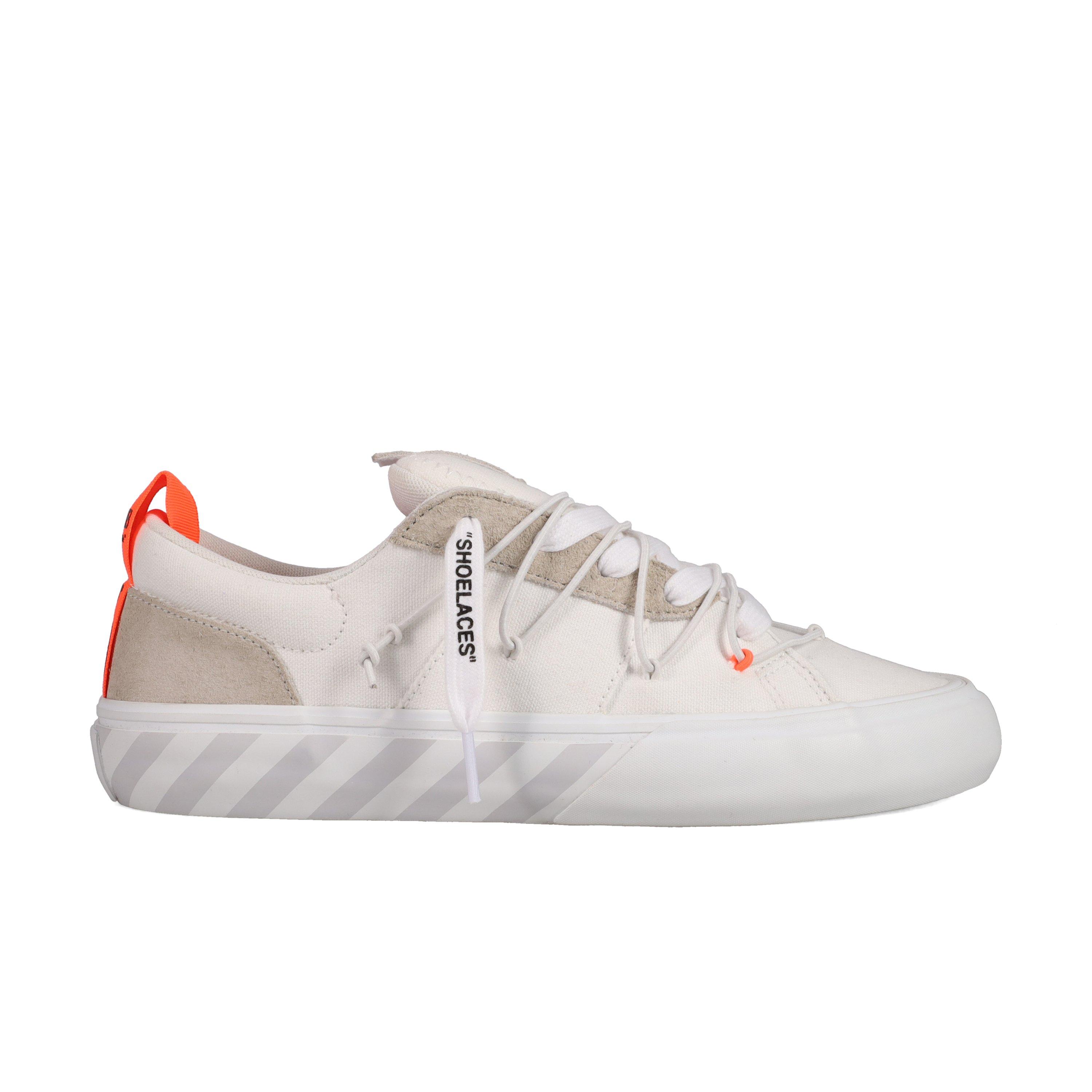 L/AB c/o Off-White Tape Vulcanized "White/Light Grey" Men's Shoe - WHITE